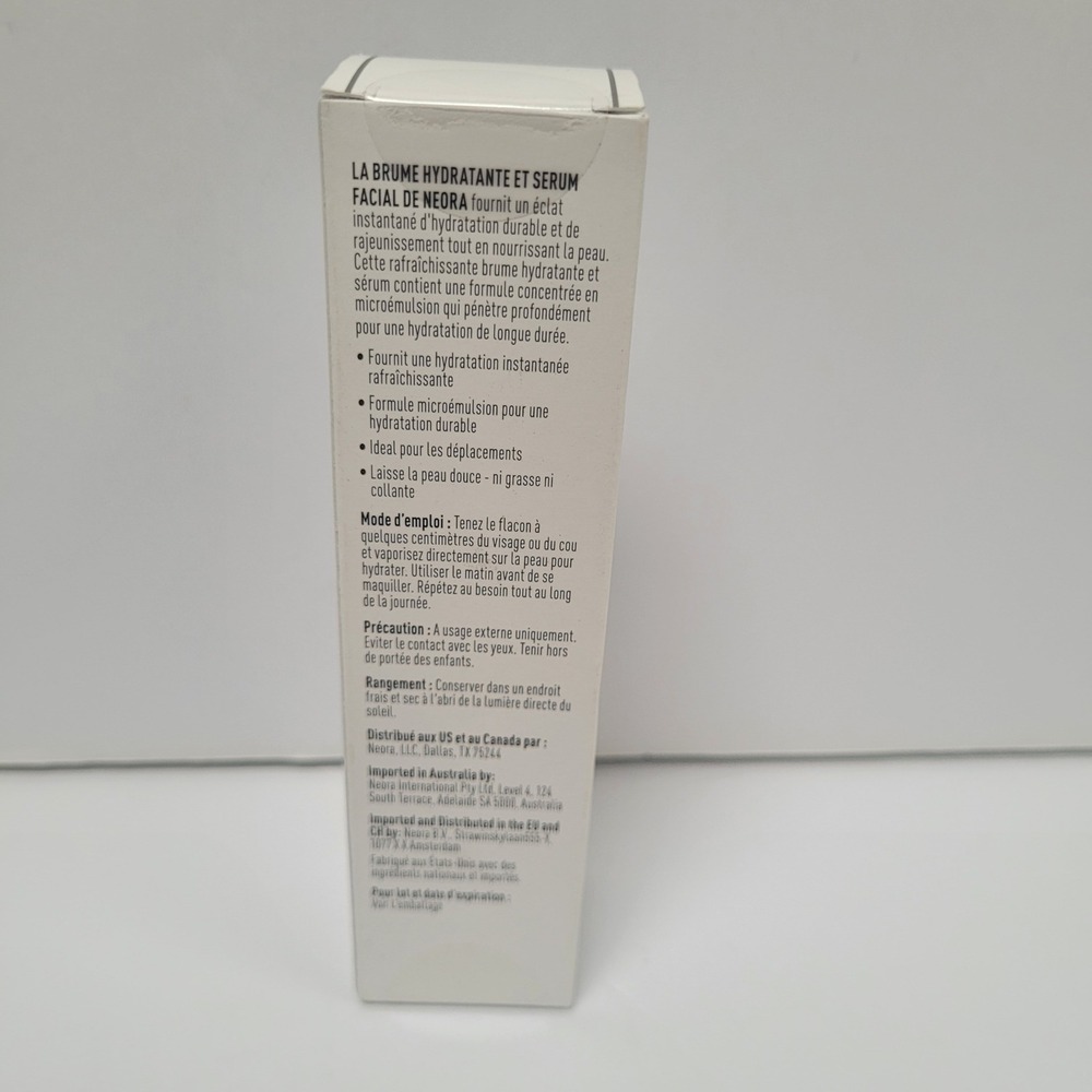 New NEORA Hydrating Facial Mist Serum 2 Oz NIB - Picture 3 of 5